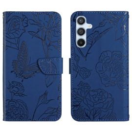 ART BLOSSOM Custodia a portafoglio per Samsung Galaxy A26 blu