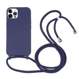 ROPE Copertura con cordino Apple iPhone 16 Pro Max blu