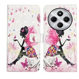 ART Cover portafoglio per Xiaomi Redmi 14C / Poco C75 FLOWER FAIRY