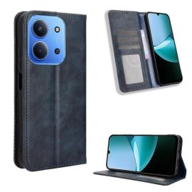 BUSINESS Custodia a portafoglio per POCO C85 blu