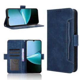 Custodia a portafoglio SLOT per POCO C85 blu