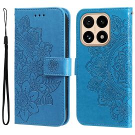 Custodia a portafoglio ART MANDALA con cinturino per Xiaomi 15T blu