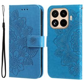 Custodia a portafoglio ART MANDALA con cinturino per Xiaomi 15T Pro blu