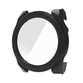 PC FULL COVER Cover in plastica con vetro per Garmin Fenix 8 AMOLED 47mm nero