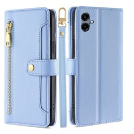 PASTEL Custodia a portafoglio per Samsung Galaxy A06 blu