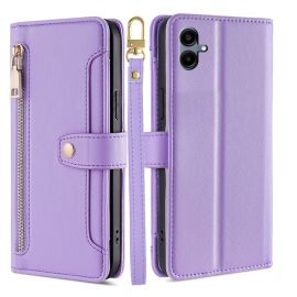 PASTEL Custodia a portafoglio per Samsung Galaxy A06 viola