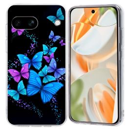 ART TPU Copertura protettiva per Google Pixel 9a COLORE BUTTERFLIES
