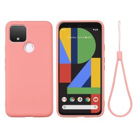 RUBBER Custodia protettiva per Google Pixel 4a 5G rosa