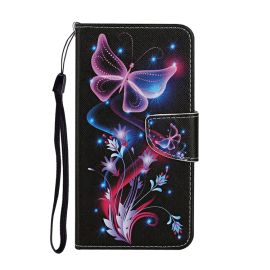 ART Custodia portafoglio per Samsung Galaxy A06 FLYING BUTTERFLY