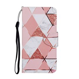 ART Custodia portafoglio per Samsung Galaxy A06 PINK MARBLE