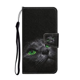 ART Custodia per portafoglio per Samsung Galaxy A06 BLACK CAT