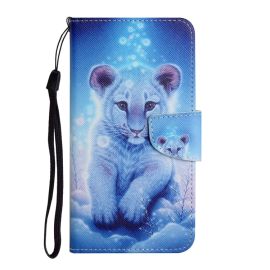 ART Custodia a portafoglio per Samsung Galaxy A06 LEOPARDO DELLE NVI