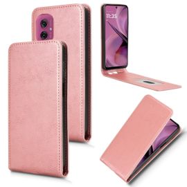 Custodia a libro per Motorola Moto G55 5G rosa