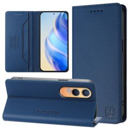 Custodia a libro RINA per OnePlus Nord CE 4 Lite 5G blu scuro
