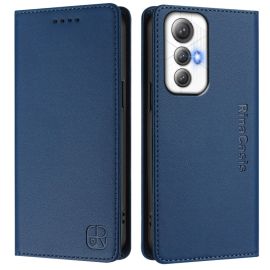 RINA Custodia Flip per Cubot Max 5 blu scuro