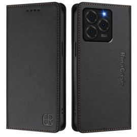 RINA Custodia Flip per Ulefone Note 20 Pro nera