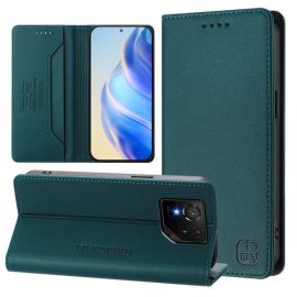 Custodia RINA Flip per Asus ROG Phone 9 / ROG Phone 9 Pro verde scuro