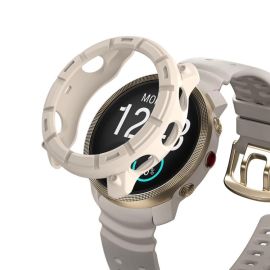 TPU HALF COVER Copertura per Polar Vantage M3 AVORIO