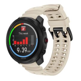 SILICONE Cinturino intercambiabile per Polar Vantage M3 beige