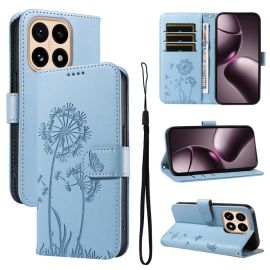 Custodia a portafoglio ART DANDELION per Xiaomi 15T blu