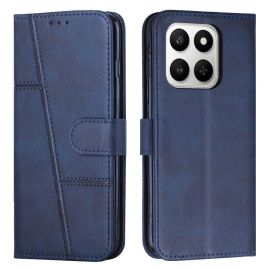 Custodia a portafoglio STITCHED per Honor 400 Smart 5G / Honor X7d blu
