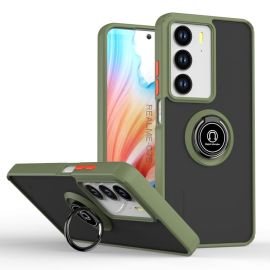 Custodia protettiva SHADOW con supporto Realme C75 / Realme 14x 5G verde