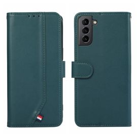 ABEEL DELICATE Custodia a portafoglio Samsung Galaxy S21 5G verde