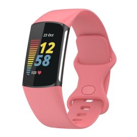 Cinturino di ricambio SILICONE per Fitbit Charge 6 / Charge 5 rosa