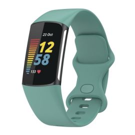 SILICONE Cinturino di ricambio per Fitbit Charge 6 / Charge 5 verde