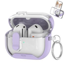 STARCHAIN Custodia protettiva per Samsung Galaxy Buds 3 / Buds 3 Pro viola