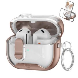 STARCHAIN Custodia protettiva per Samsung Galaxy Buds 3 / Buds 3 Pro ROSE GOLD