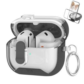 STARCHAIN Custodia protettiva per Samsung Galaxy Buds 3 / Buds 3 Pro FLUFFY GREY