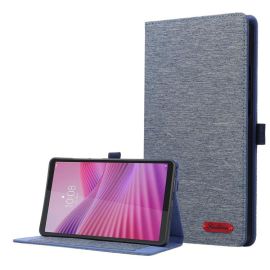 Custodia a libro FABRIC per Lenovo Tab One / Lenovo Tab K9 blu