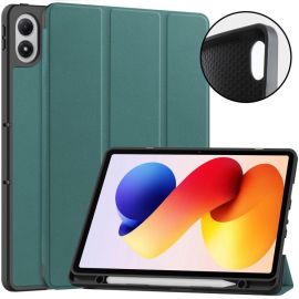 Custodia a libro LEATHER per Xiaomi Redmi Pad 2 Pro verde