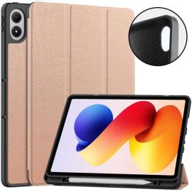 LEATHER Custodia a libro per Xiaomi Redmi Pad 2 Pro ROSE GOLD