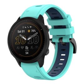 SPORTY Cinturino di ricambio in silicone Garmin Forerunner 955 MINT-BLUE