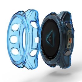 TPU HALF COVER Copertura per Garmin Fenix 8 47mm blu