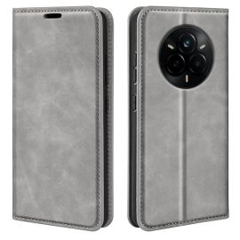 MAGNETIC Coperchio incernierato per Realme 14 Pro 5G grigio