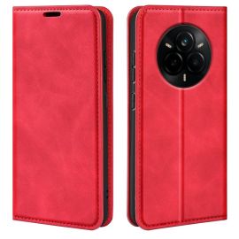 MAGNETIC Coperchio incernierato per Realme 14 Pro 5G rosso