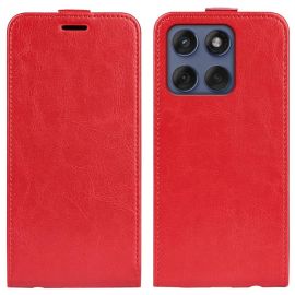 Custodia a libro rossa per Motorola Edge 60 / Edge 60 Fusion