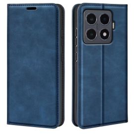 Cover a libro MAGNETICO per Xiaomi 15T Pro blu