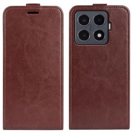 Custodia a libro per Xiaomi 15T Pro marrone