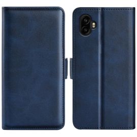 Custodia a portafoglio SIDE per Samsung Galaxy Xcover 7 Pro blu