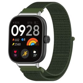 NYLON Cinturino sostituibile per Xiaomi Redmi Watch 4 nero verde scuro