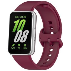 SILICONE Cinturino intercambiabile per Samsung Galaxy Fit3 bordeaux