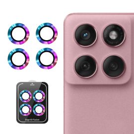 ENKAY ALU Vetro per fotocamera Motorola Edge 60 / Edge 60 Fusion COLORFUL