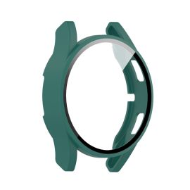 PC FULL COVER Coperchio in plastica con vetro per Samsung Galaxy Watch FE verde