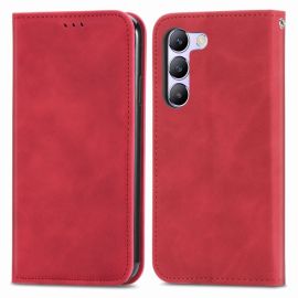 MAGNETIC Coperchio incernierato per Vivo V40 SE 5G rosso