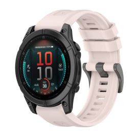 SILICONE Cinturino sostituibile per Garmin Fenix E 47mm rosa chiaro