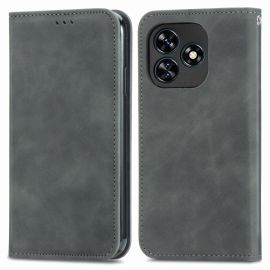 MAGNETIC Coperchio incernierato per Oukitel C51 grigio